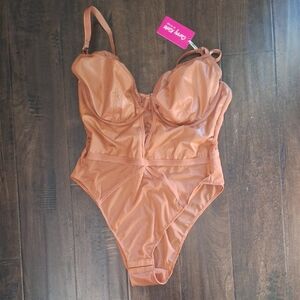 Sexy Diva Women's Tan Bodysuit